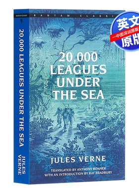 英文原版 海底两万里 世界经典名著 20000 Leagues Under the Sea 凡尔纳 外国文学英语小说