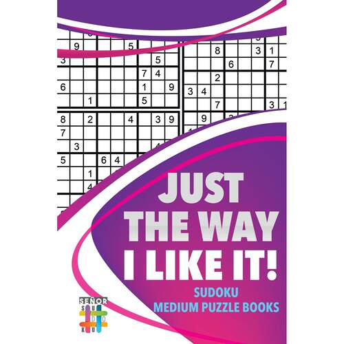 【预售 按需印刷】英文原版Just the Way I Like It! | Sudoku Medium Puzzle Books进口原版正版书籍
