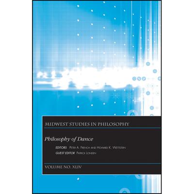【预售 按需印刷】英文原版MISP 44.1 舞蹈哲学PMISP 44.1 Philosophy of Dance P原装进口正版书籍