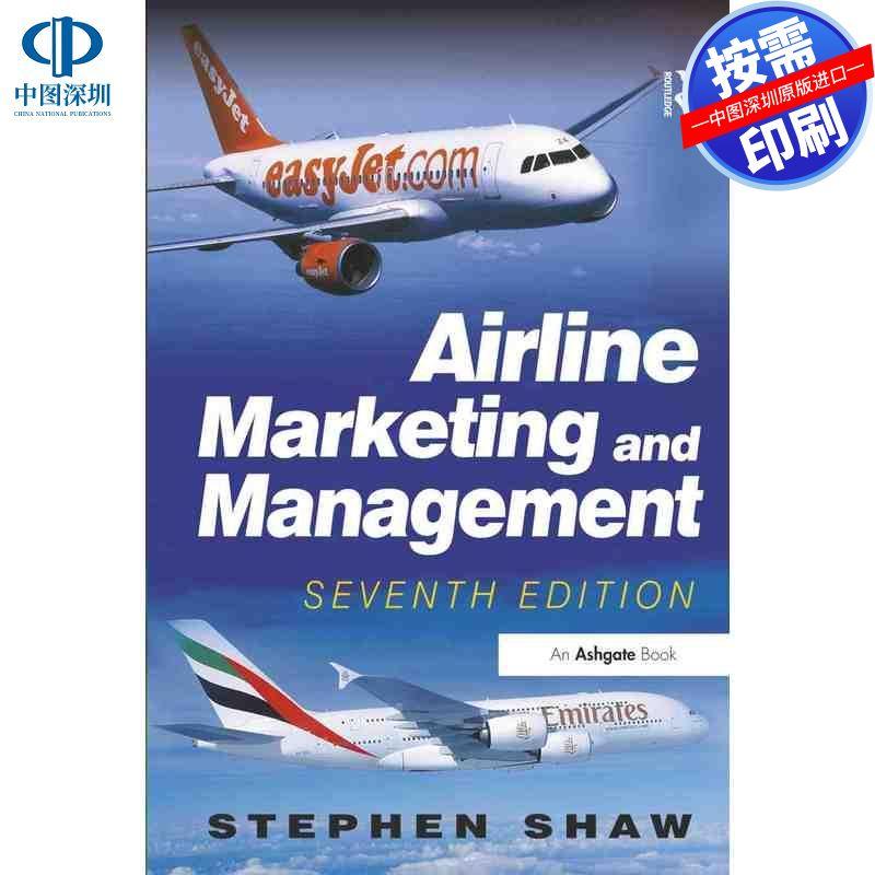 预售【按需印刷】英文原版 航空公司营销与管理 Airline Marketing and Management 原装进口正版书籍