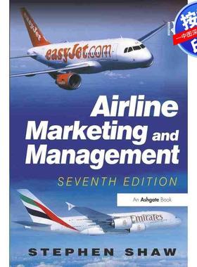 预售【按需印刷】英文原版 航空公司营销与管理 Airline Marketing and Management 原装进口正版书籍