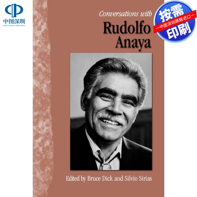 预售【按需印刷】英文原版 与鲁道夫·阿纳亚的对话 Conversations with Rudolfo Anaya 原装进口正版书籍