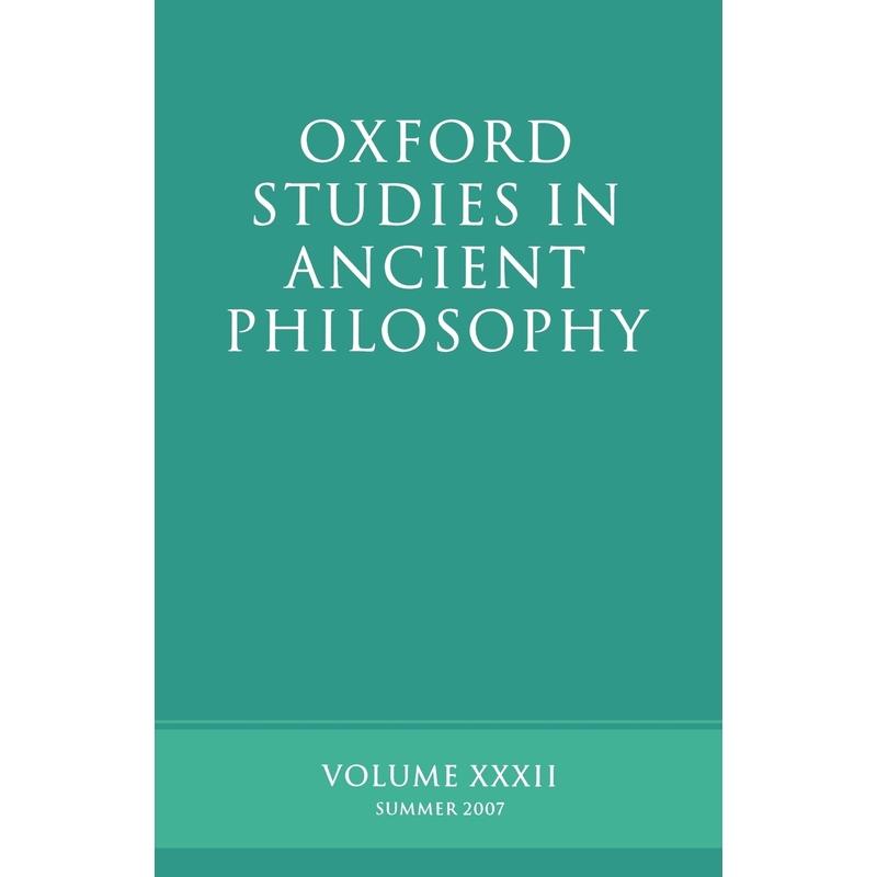 预售【按需印刷】英文原版 Oxford Studies in Ancient Philosophy XXXII牛津古代哲学研究XXXII 牛津大学出版 原版进口正版书籍