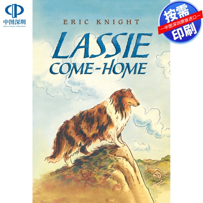 预售 按需印刷 英文原版 拉西回家 Lassie Come-Home 进口书籍正版