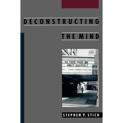 预售【按需印刷】英文原版 Deconstructing the Mind解构心智 牛津大学出版 原版进口正版书籍