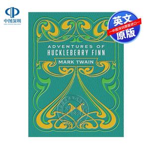 汤姆索亚续集 精装 世界文学名著故事小说书 Finn Huckleberry Adventures The 马克吐温 哈克贝利费恩历险记 预售英文原版