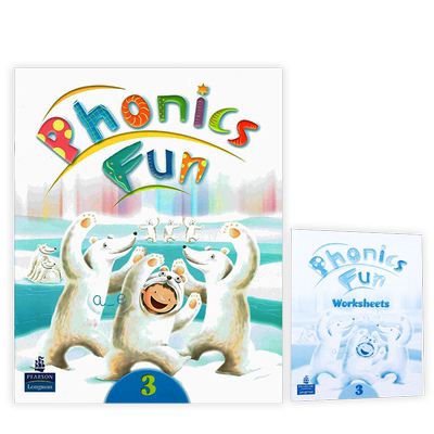 香港朗文少儿 培生英文原版进口 朗文自然拼读 Phonics Fun 3级别学生用书 练习册 三年级 小学生教辅 原版教材 正版