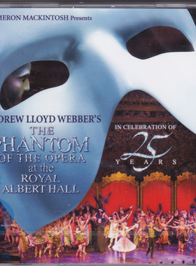 【中图音像】歌剧魅影 25周年纪念版 2CD 舞台音乐剧2784491