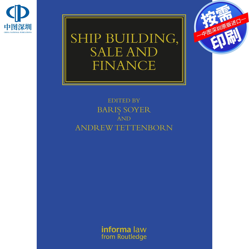 预售【按需印刷】英文原版 造船、销售与金融 Ship Building Sale and Finance 原装进口正版书籍