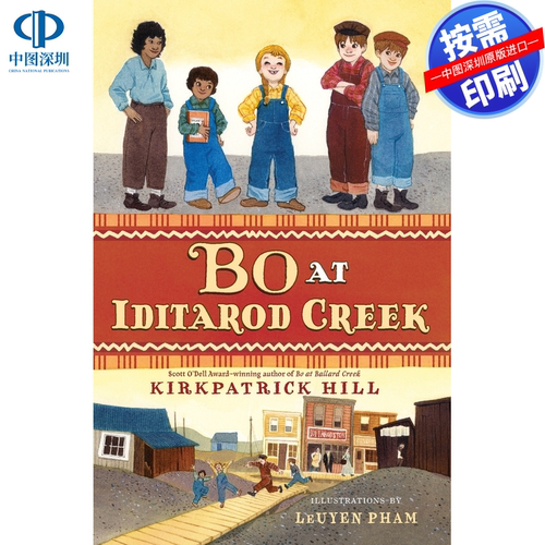 预售 按需印刷 英文原版 博在伊迪塔罗德溪 Bo at Iditarod Creek 进口书籍正版
