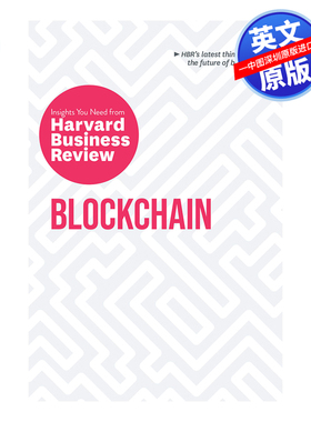 英文原版 哈佛商业评论 区块链 Blockchain 进口英文版正版书籍