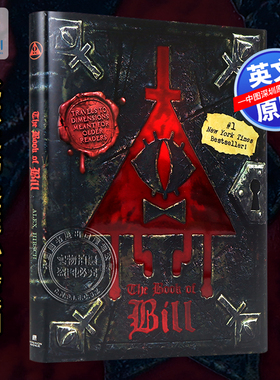 英文原版 比尔之书 怪诞小镇系列 精装 The Book of Bill 纽约时报畅销书作者Alex Hirsch 影视流行小说 迪士尼周边