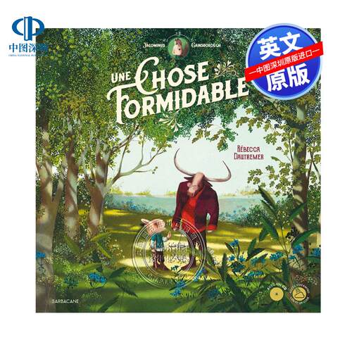 现货英文原版 一件了不起的事 Une chose formidable 儿童读物