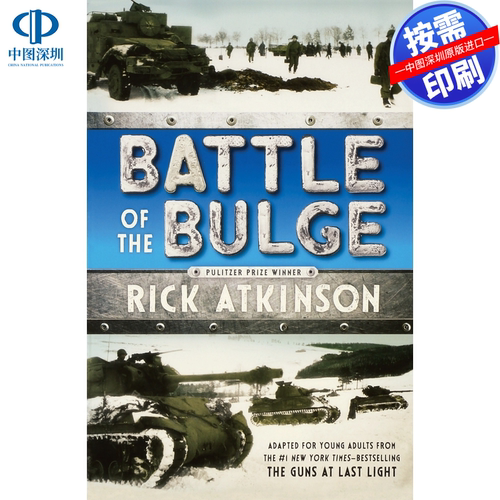 预售 按需印刷 英文原版 突出重围[青少年读者改编版] Battle of the Bulge [The Young Readers Adaptation] 进口书籍正版