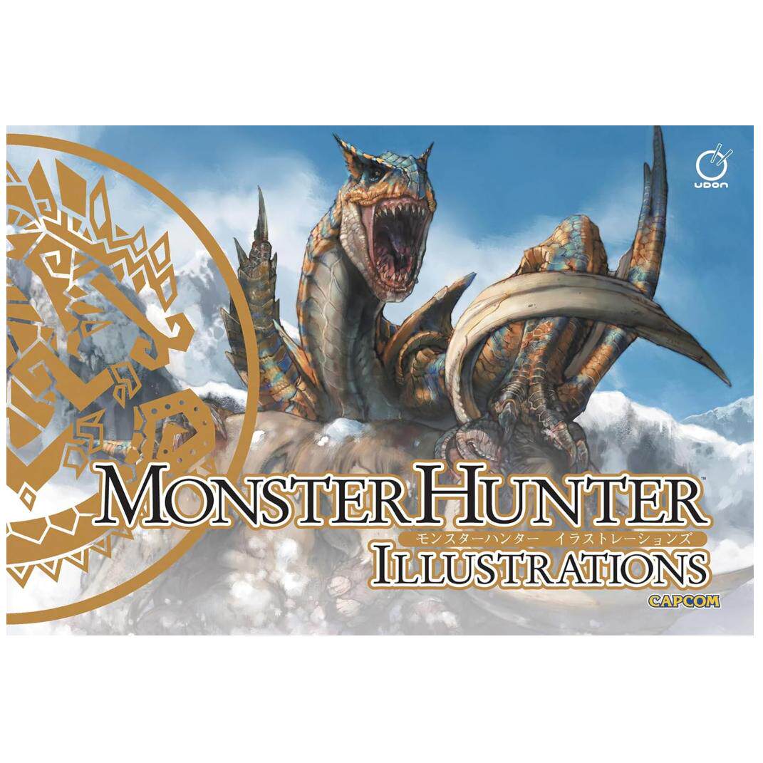 【预售英文原版】怪物猎人游戏艺术设定集 精装 Monster Hunter Illustrations 角色怪物武器等草图概念设计画册 CAPCOM卡普空周边