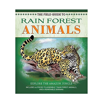 英文原版 雨林动物野外指南:探索亚马逊丛林 精装 The Field Guide to Rainforest Animals: Explore the Amazon Jungle