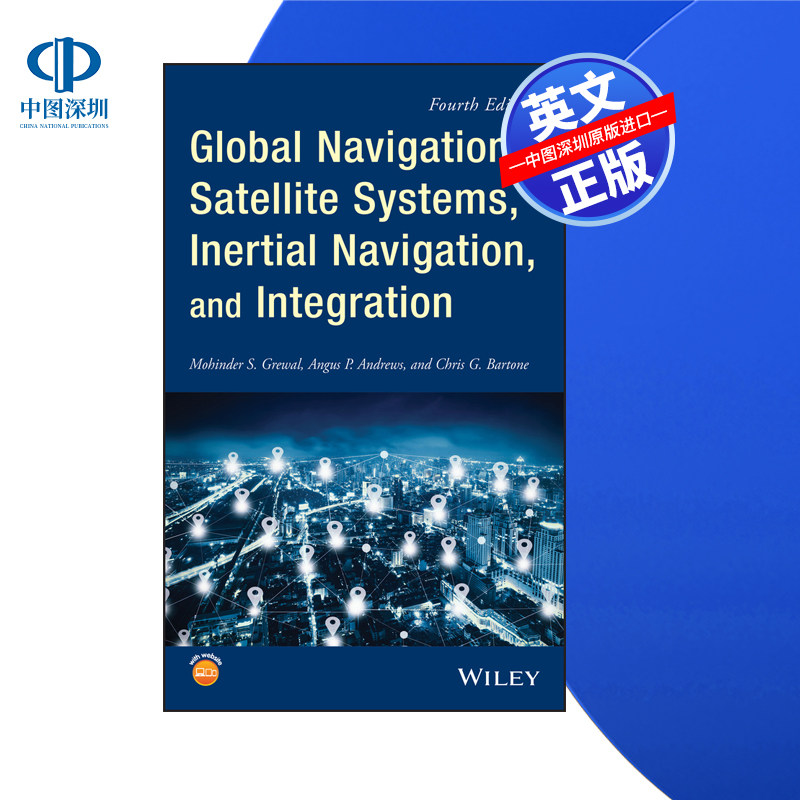 【预售 按需印刷】Wiley出版 全球导航卫星系统，惯性导航和集成 Global Navigation Satellite Systems 进口英文正版书籍