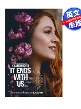 英文原版 科琳胡佛 莉莉的选择 它以我们结束告终终局 电影版 It Ends With Us Colleen Hoover 爱情流行小说爱情到此为止电影原著