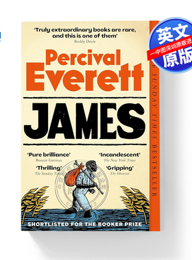 预售英文原版 詹姆斯 James 2025年普利策小说奖得主 Percival Everett 珀西瓦尔·埃弗里特 文学读物