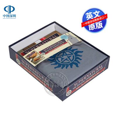 现货英文原版 邪恶力量 周边 官方烹饪食谱指南艺术书 精装套装书附围裙 美食画册 Supernatural: The Official Cookbook Gift Set