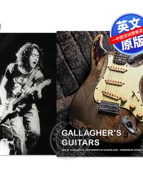预售英文原版 罗里·加拉赫的吉他 爱尔兰蓝调摇滚多乐器演奏家职业生涯摄影艺术书 精装 Gallagher's Guitars Rory Gallagher