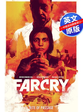 英文原版 孤岛惊魂：通过仪式 Far Cry: Rite of Passage 精装正版书籍 漫画小说系列 进口正版书