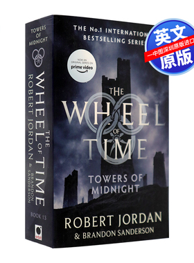 英文原版 午夜之塔：时光之轮 13 Towers Of Midnight : Book 13 of the Wheel of Time 进口 英文版小说 正版书