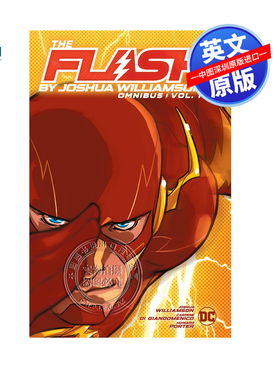 英文原版 DC漫画 闪电侠选集第一卷 The Flash Omnibus 1 冒险漫画故事书 蝙蝠侠 Joshua Williamson