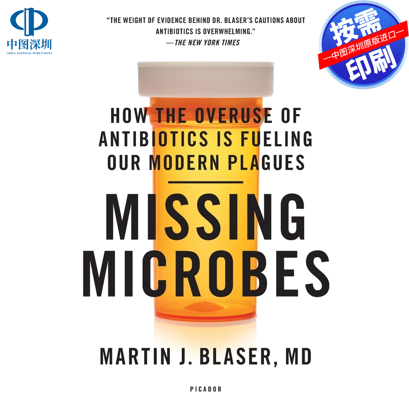 预售 按需印刷 英文原版 缺失的微生物 Missing Microbes 进口书籍正版