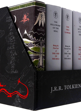 英文原版 指环王魔戒 中土世界套装：霍比特人80周年小说The Middle-earth Treasury: The Hobbit and The Lord of the Rings