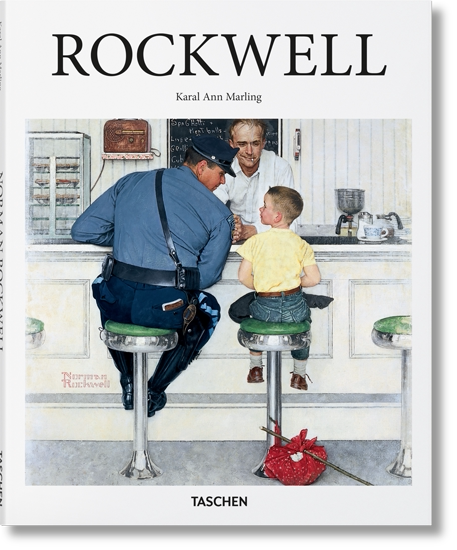 英文原版 Norman Rockwell 诺曼 洛克威尔 艺术绘画作品集画册 20世纪美国画家插画家绘画作品画集 TASCHEN 精装大开本