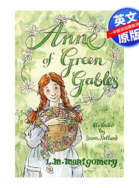 英文原版 绿山墙的安妮 Anne of Green Gables 青少年经典文学读物 马克吐温推荐儿童成长故事小说书 中小学生英语课外阅读
