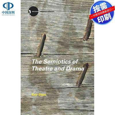 预售【按需印刷】英文原版 戏剧与戏剧的符号学 The Semiotics of Theatre and Drama 原装进口正版书籍
