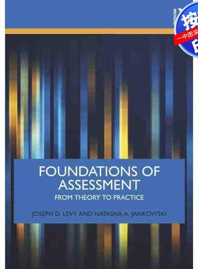 预售【按需印刷】英文原版 评估基础 Foundations of Assessment 原装进口正版书籍
