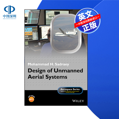 【预售 按需印刷】Wiley出版 无人机系统设计 Design of Unmanned Aerial Systems 进口英文正版书籍