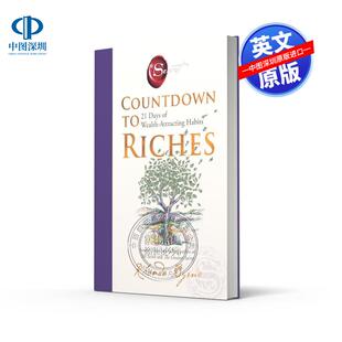 预售英文原版 财富倒计时 21天招财习惯养成计划 Countdown to Riches Rhonda Byrne 秘密作者