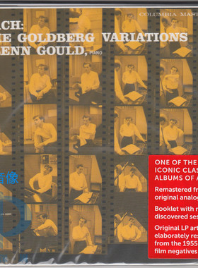 现货【中图】巴赫:哥德堡变奏曲DSD CD 古尔德 88985480742 索尼