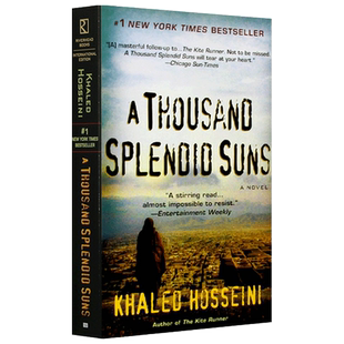 预售英文原版 小说 灿烂千阳 A Thousand Splendid Suns 全英文版 追风筝的人的作者 胡赛尼作品 进口书 正版