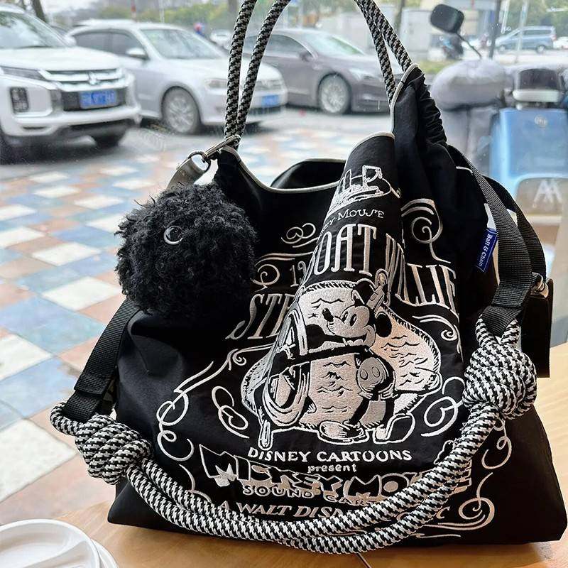 日本代购ballchain联名环保袋大容量尼龙购物袋上班出行旅游女包