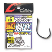 欧娜WACKY钩无铅德州倒钓钩路亚软虫面包虫钩B OWNER欧纳12340