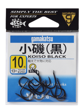 伽玛卡兹小矶鱼钩GAMAKATSU 平打加粗巨物青鱼船钓石鲷钩12249