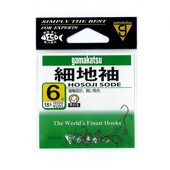 伽玛卡兹细地袖 鱼钩日本gamakatsu超轻量冬钓鲫鱼麦穗白条钩12030