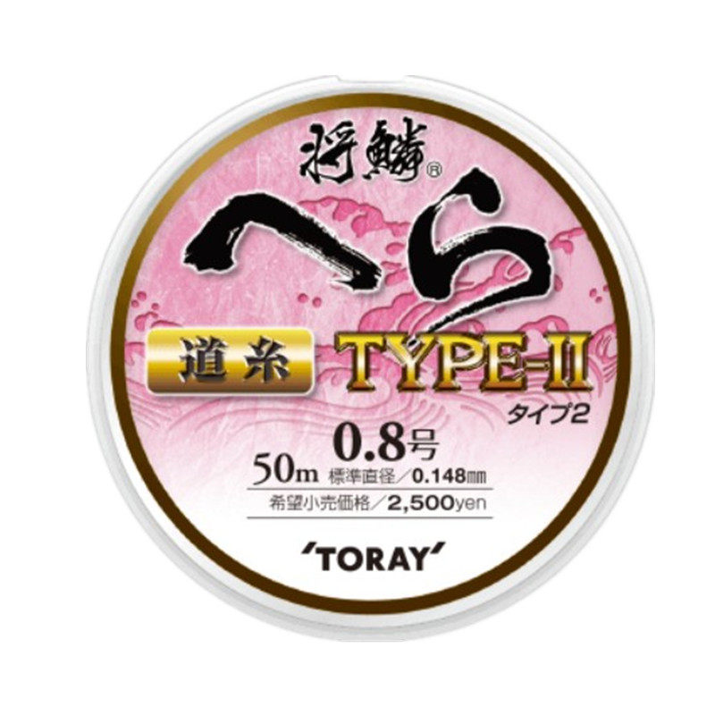 日本进口TORAY东丽鲫鱼鱼线将鳞TYPE二代鱼线 道系主线钓线竞技用