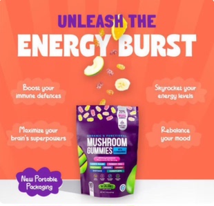 Fruits Mixed 补充软糖 Gummies 南非Supplement醉茄蘑菇软糖