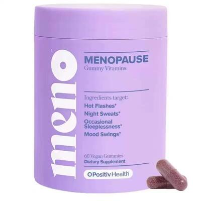 TK亚马逊热销现货女性益生菌胶囊MENOPAUSE Gummy Vitamins样品