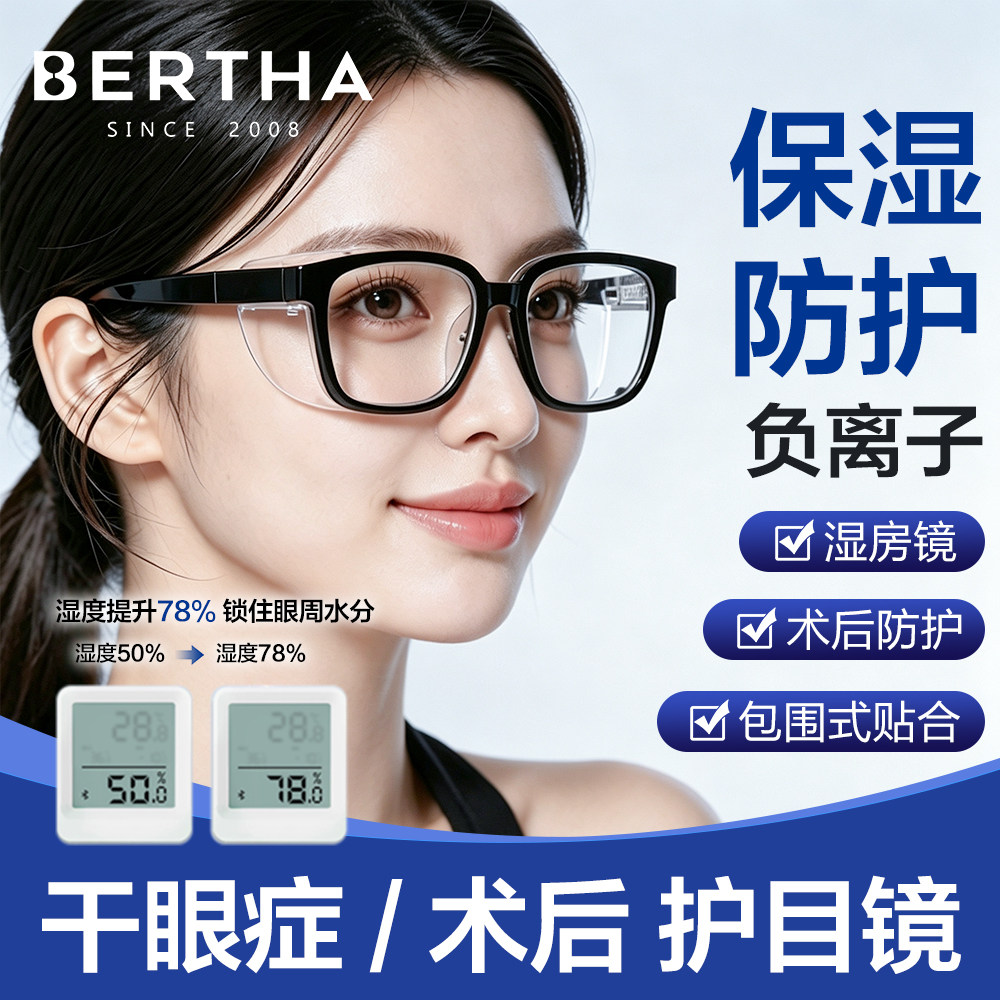 湿房镜干症保湿眼镜负离子图片