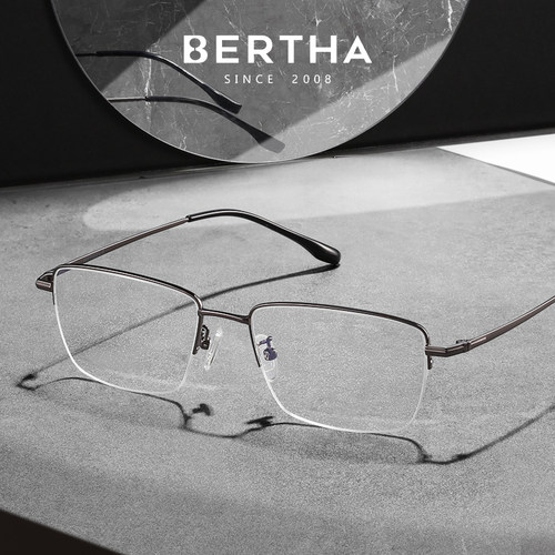 商务高级防蓝光近视眼镜