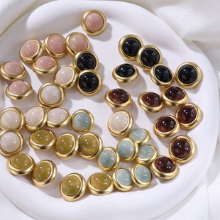 毛衣开衫纽扣珍珠大衣扣子猪鼻扣高端精致金属扣子各种大全配饰