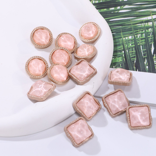 仙女家虚边果冻扣子大纽扣大衣毛衣扣子衣服扣子时尚固定扣配件