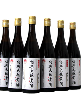 大越十年陈640ml*6绍兴黄酒